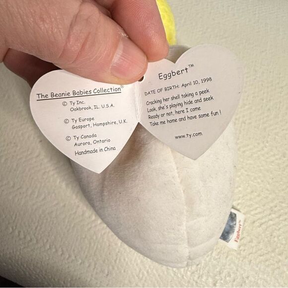 Ty Beanie Babies Bird Eggbert - Picture 6 of 8